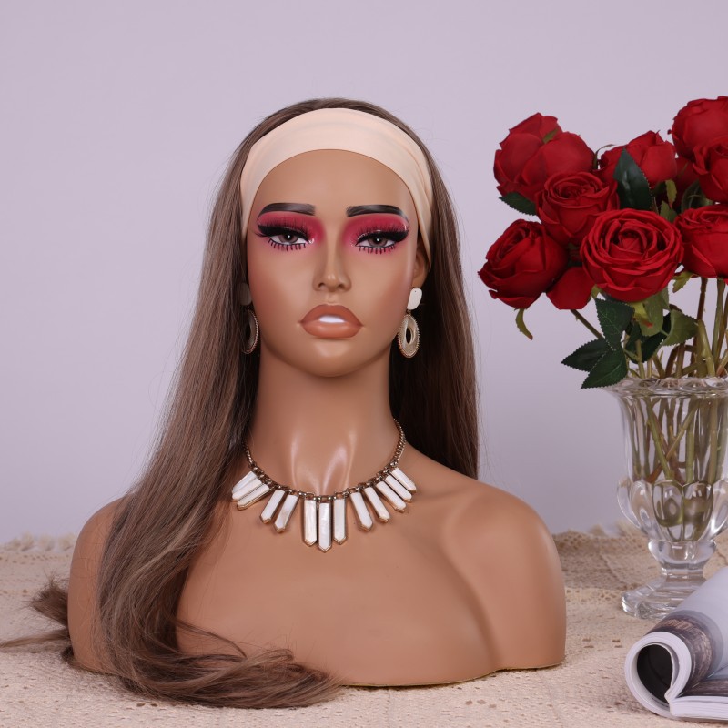Body Jewelry In Store - Cabeça de Manequim de PVC (Meio