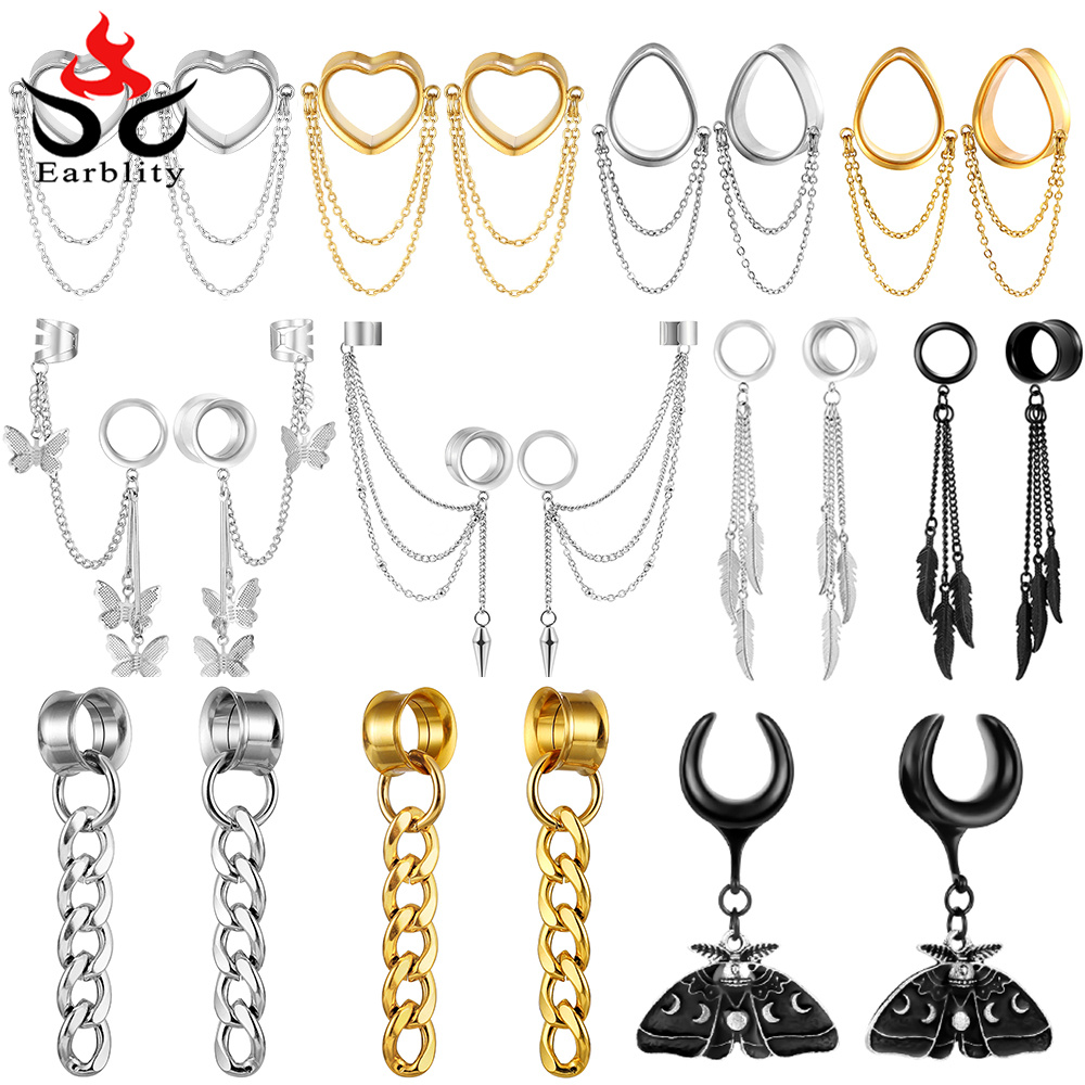 Body Jewelry Hangers - Osborney 2 peças de aço inoxidável