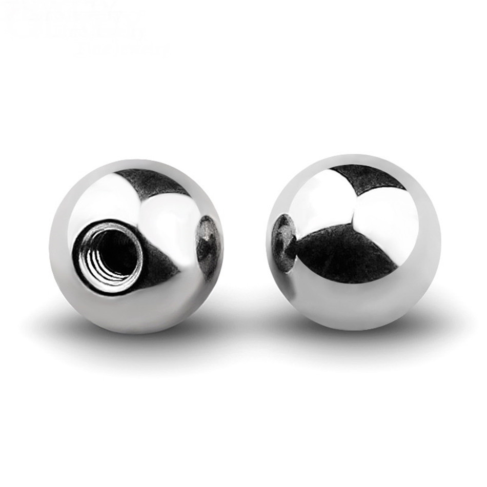 Body Jewelry Barbell - 10 peças de Bolas de Titânio