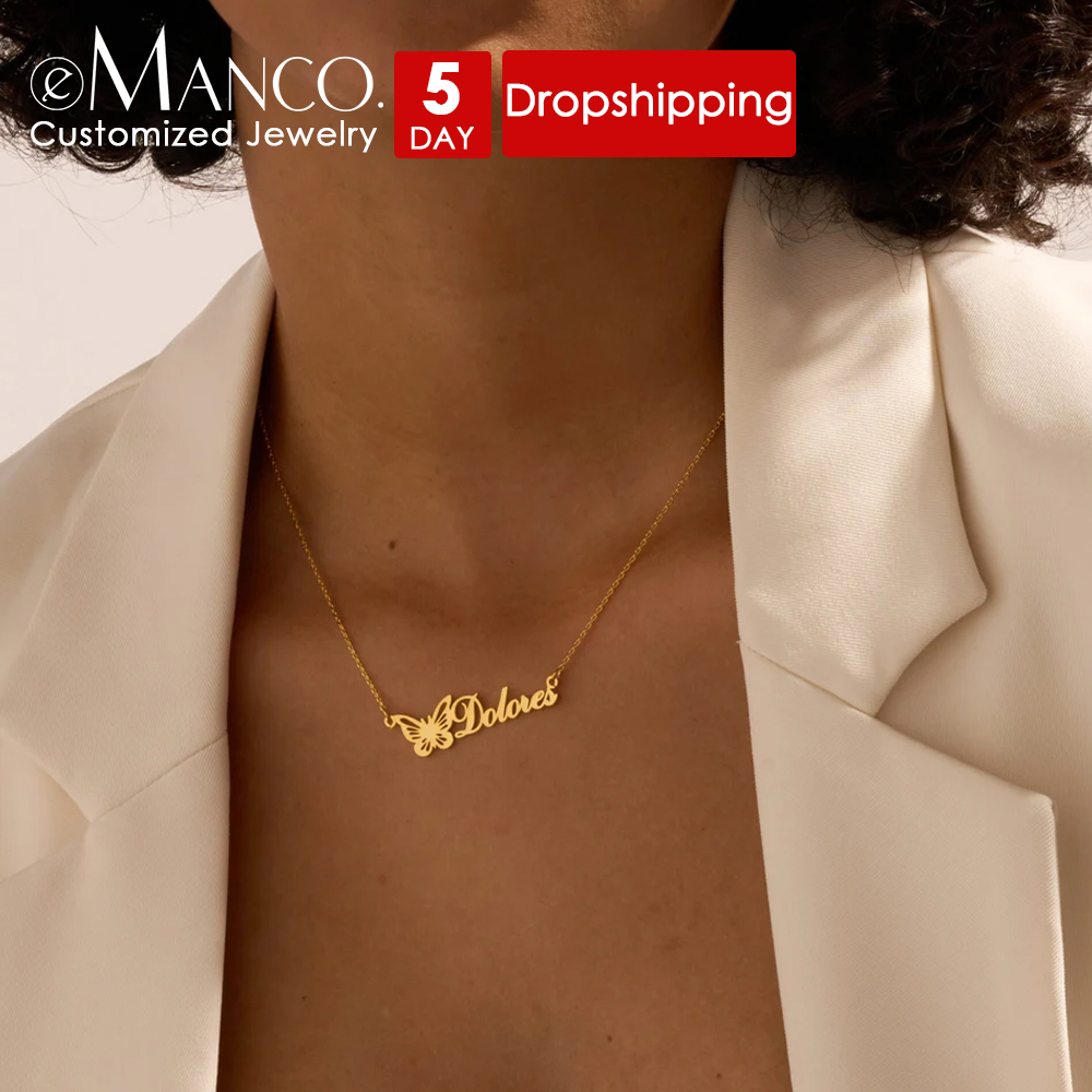 Body Jewelry Wholesale - EMANCO Fashion Novo Colar Personalizado com
