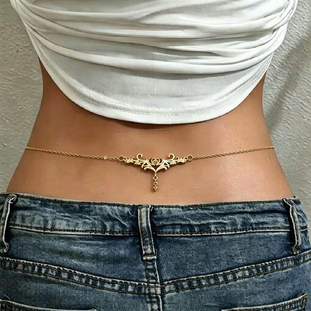 Body Jewelry For You - Corrente de Cintura Feminina Elegante e