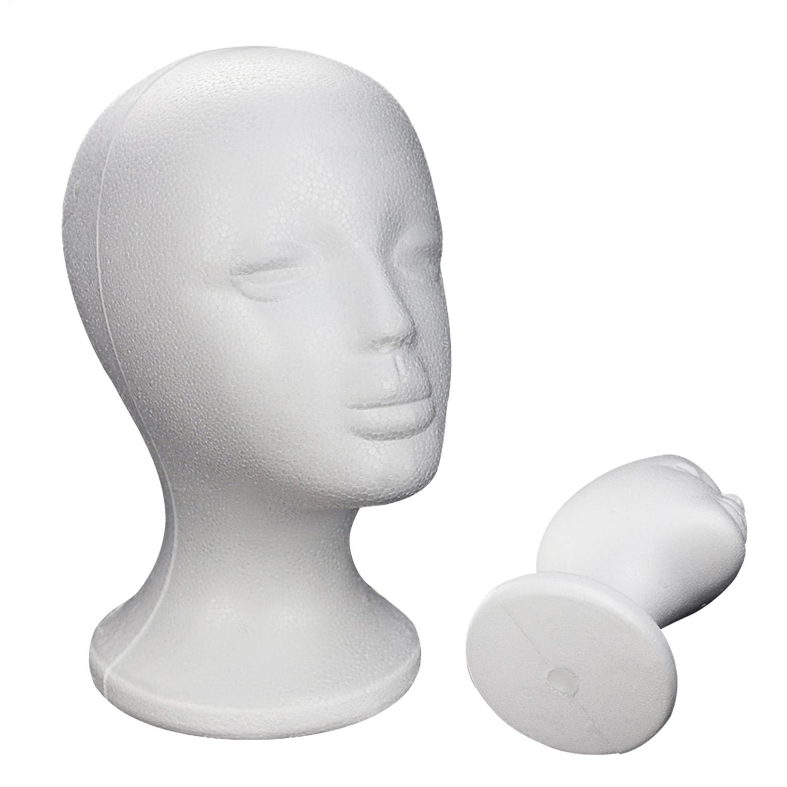 Body Jewelry In Store - Cabeça de manequim de espuma feminina