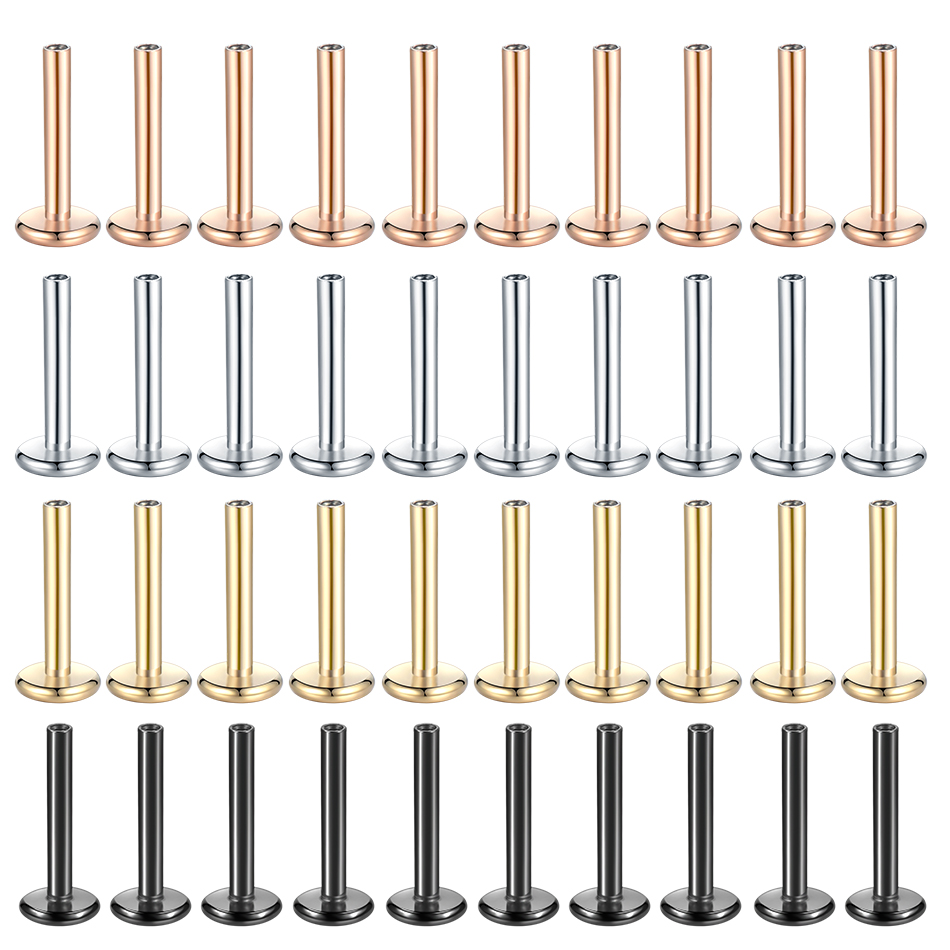 Body Jewelry Barbell - Aço cirúrgico Labret para Lip Piercing,