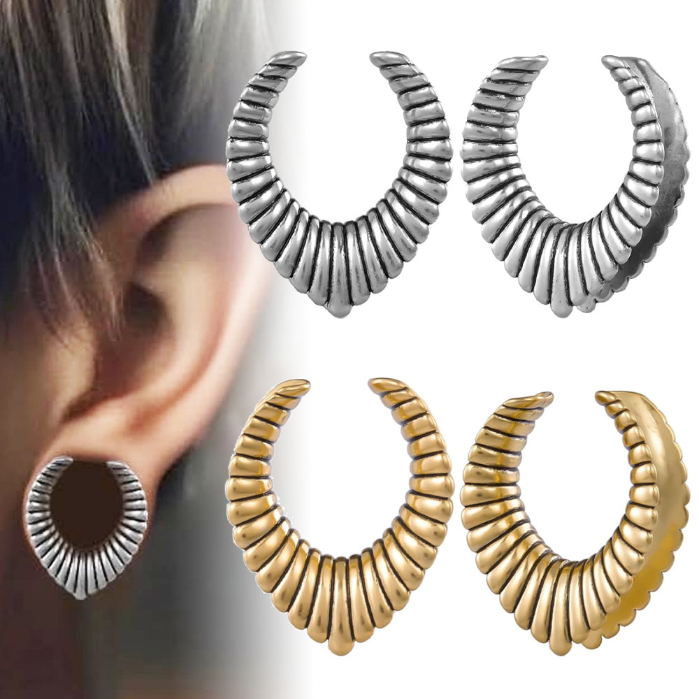 Body Jewelry Hangers - 1pc pétalas de cobre sela túneis