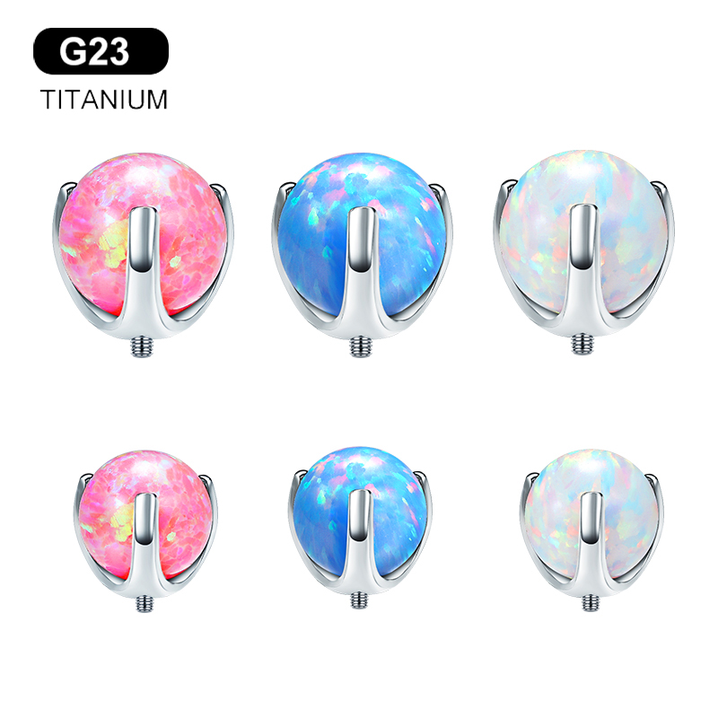 G23 titanium piercing umbigo p - Body Jewelry Replacement Ball avaliação e preço