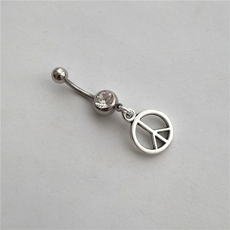Piercing de Umbigo com Pingent - Body Jewelry Barbell avaliação e preço
