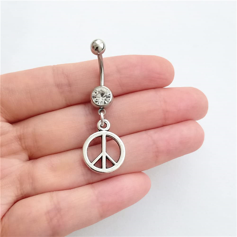 Piercing de Umbigo com Pingent - Body Jewelry Barbell avaliação e preço