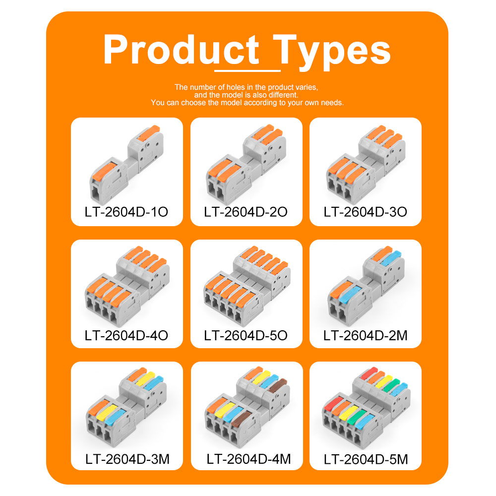 5 peças DF-2604D mini conector - Threadless Push Pin avaliação e preço