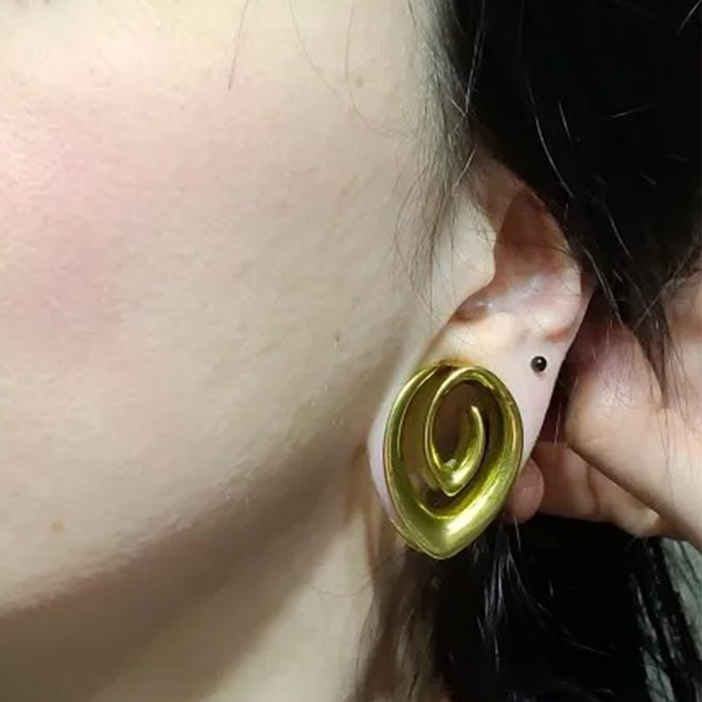 Twolobes 2 peças espiral simpl - Body Jewelry Hangers avaliação e preço