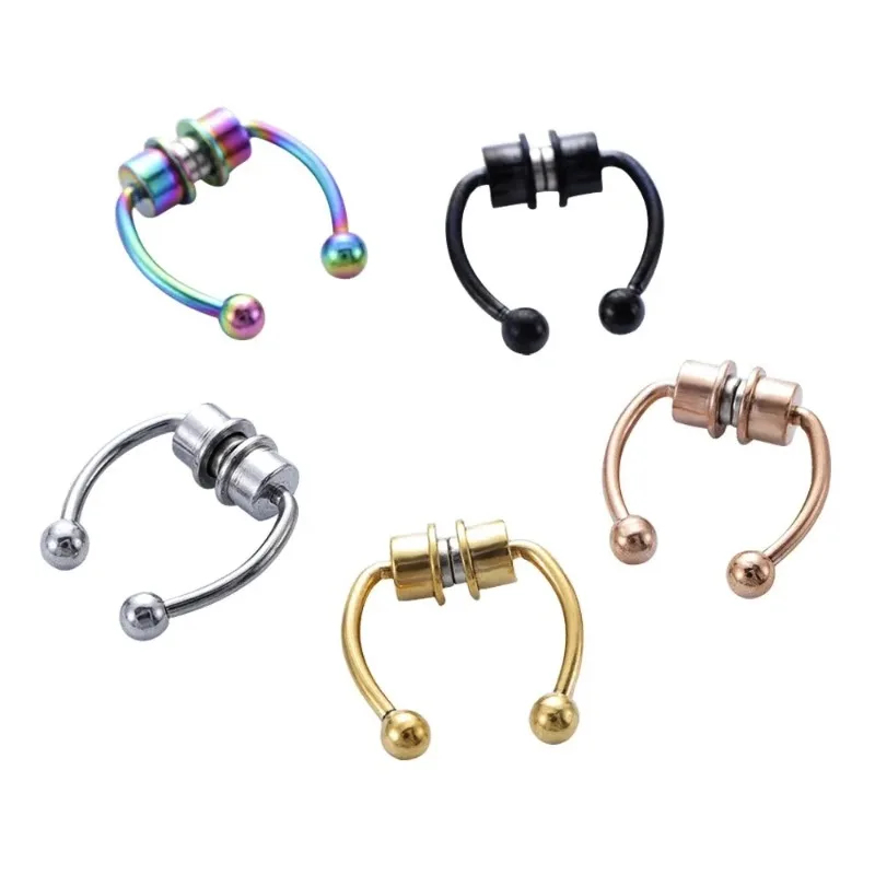 Anéis de nariz magnéticos fals - Body Jewelry And Piercing avaliação e preço