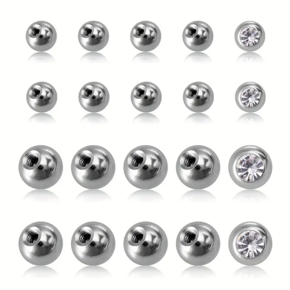 10 pçs bolas de piercing 3mm 5 - Body Jewelry In Store avaliação e preço