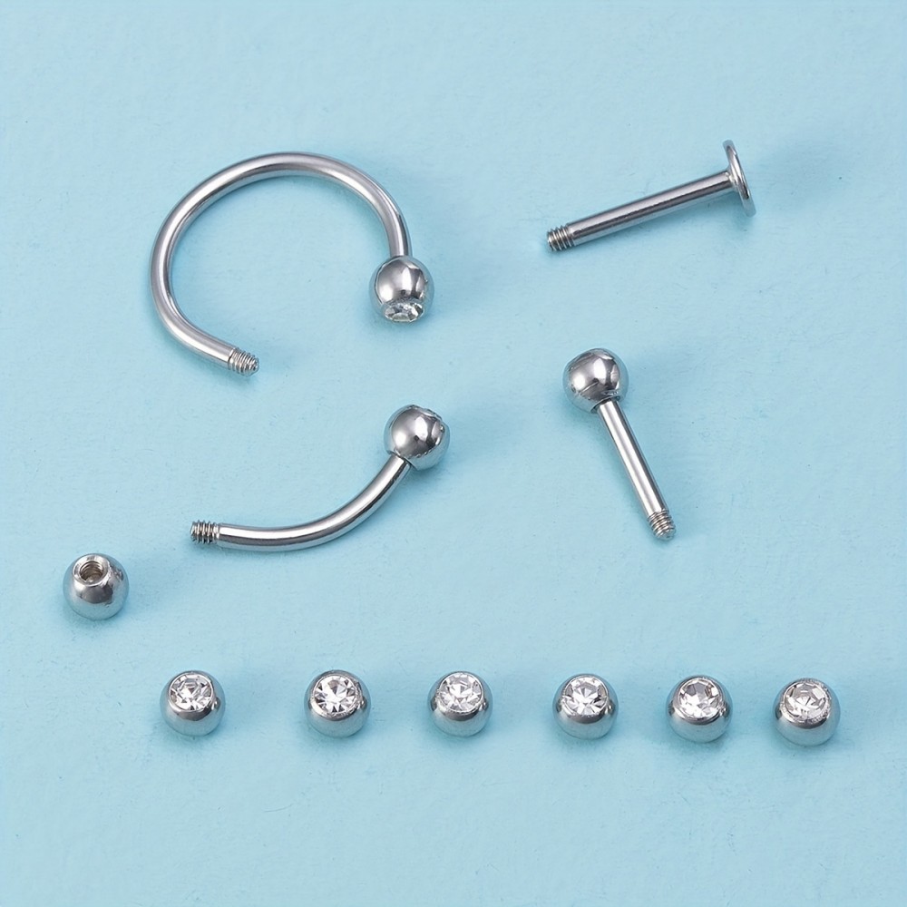 10 pçs bolas de piercing 3mm 5 - Body Jewelry In Store avaliação e preço