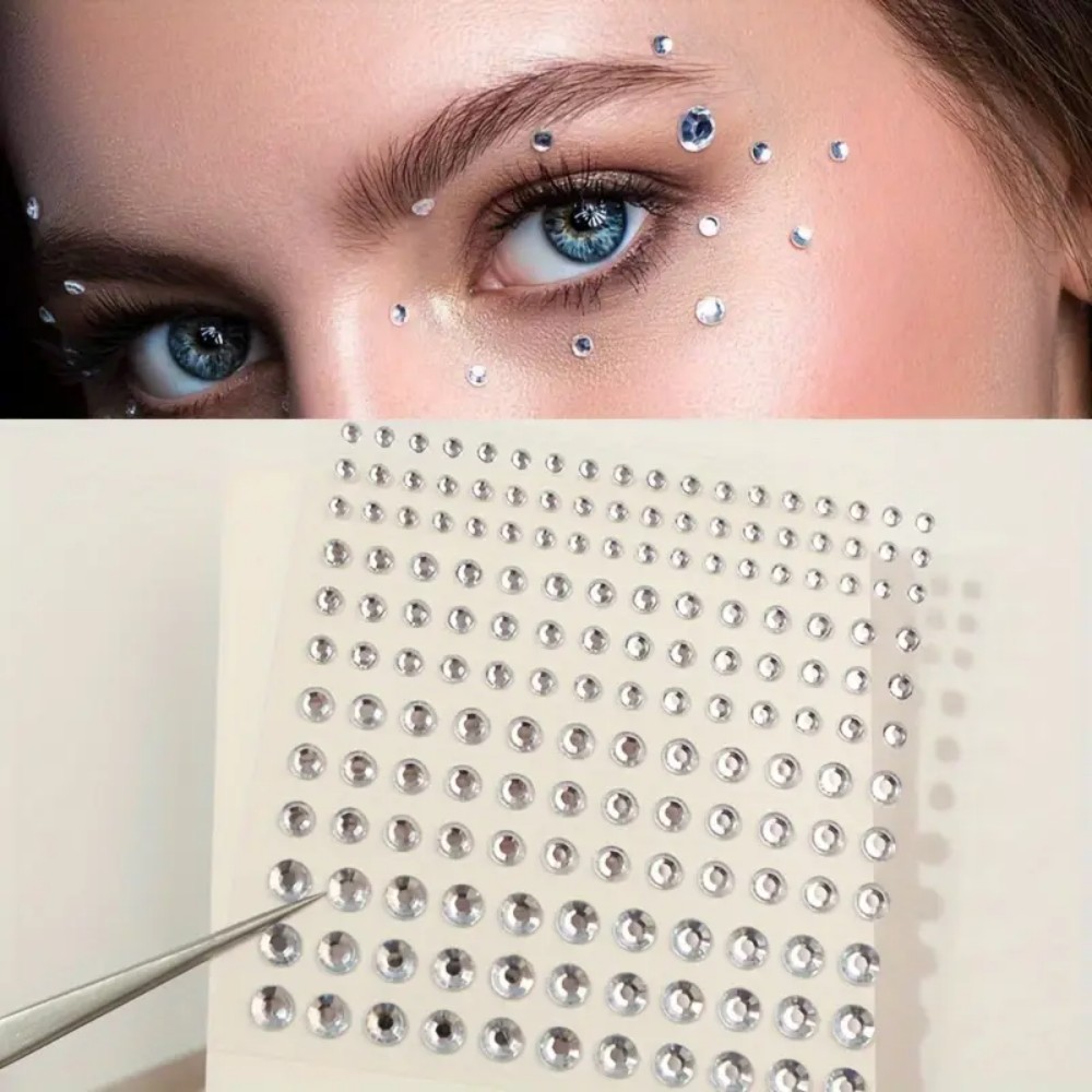 165 pçs adesivos de strass aut - Body Jewelry And Piercing avaliação e preço
