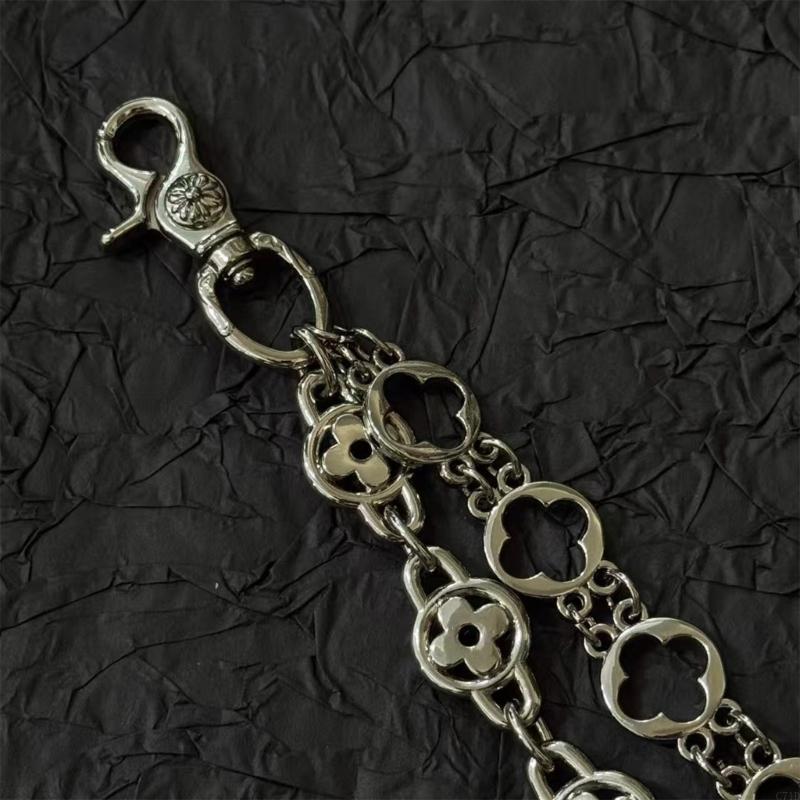 Versátil flor prata liga calça - Body Jewelry Charms avaliação e preço