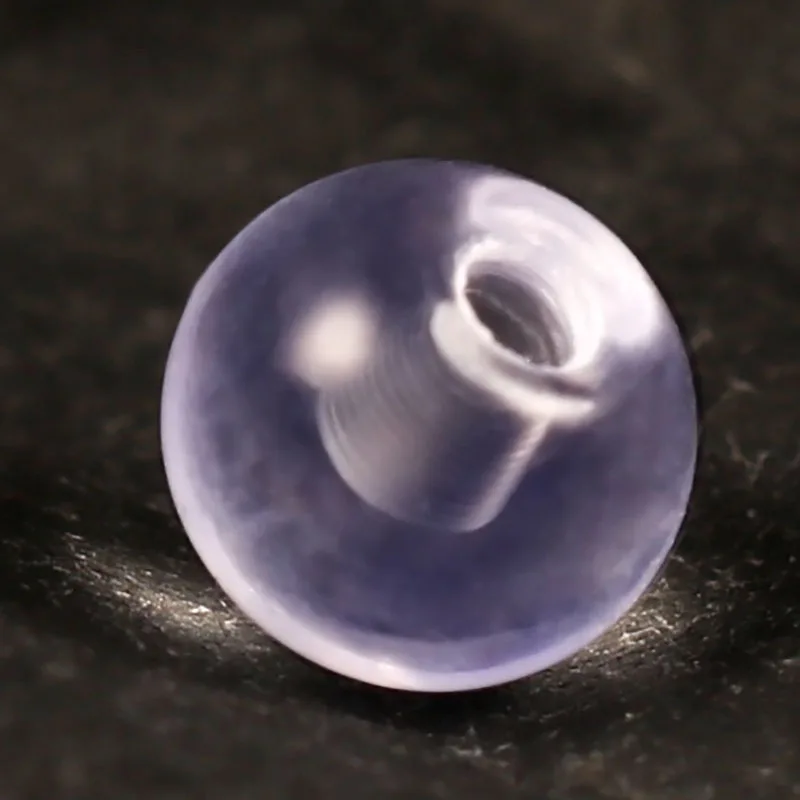 100 pçs transparente substitui - Body Jewelry Barbell avaliação e preço