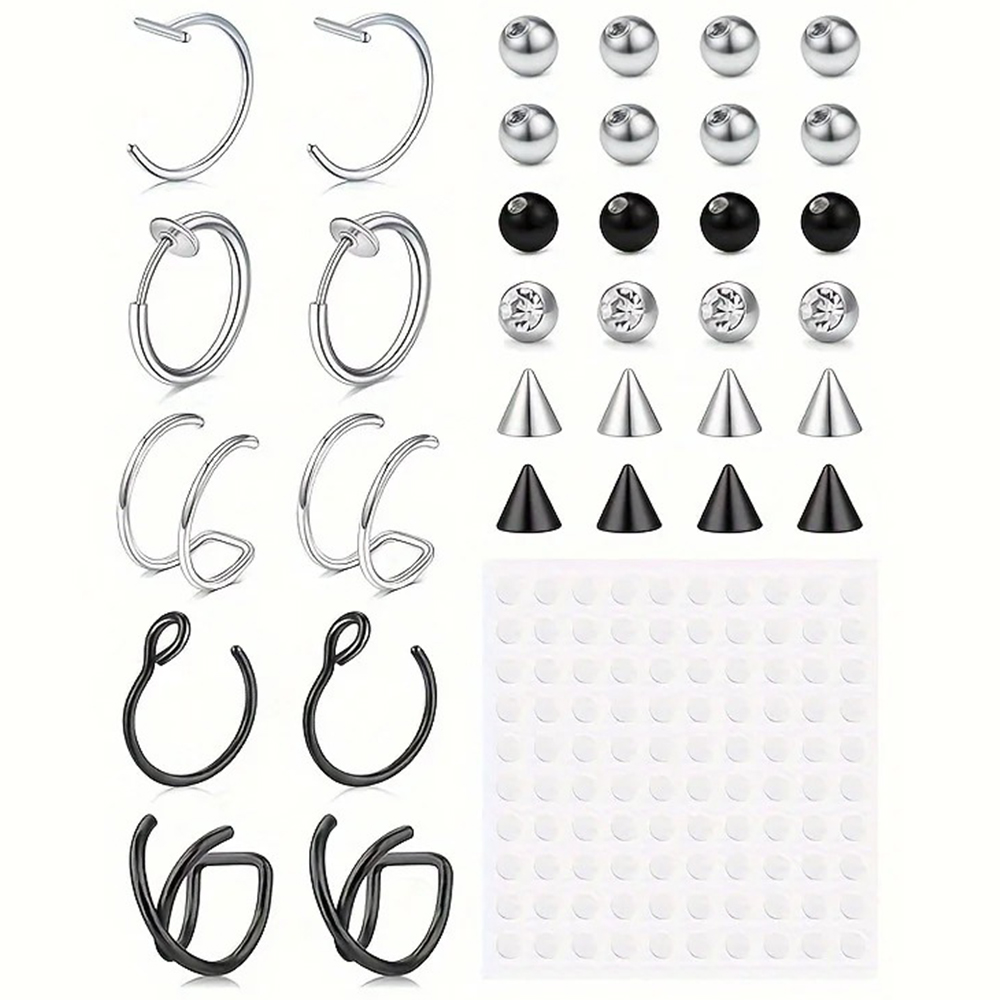 Piercings Falsos, Anel de Lábi - Body Jewelry And Piercing avaliação e preço