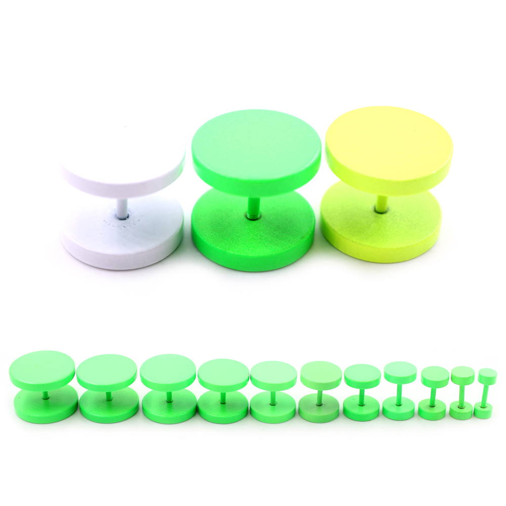 Aço inoxidável Round Ear Stud  - Body Jewelry Barbell avaliação e preço