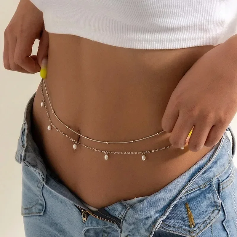 Novo charme sexy dupla camada  - Body Jewelry Sale avaliação e preço