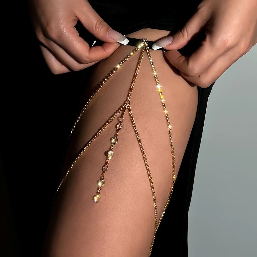 Sexy brilhante cristal multica - Body Jewelry Charms avaliação e preço