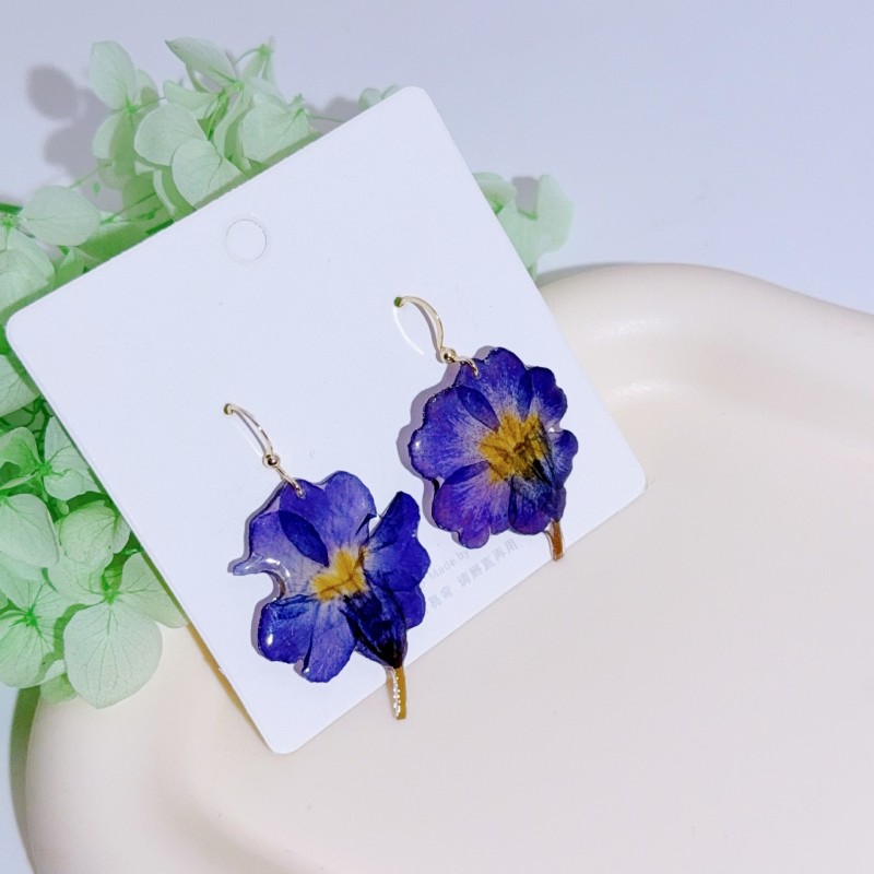 Brincos de Flores Naturais da  - Body Jewelry Wholesale avaliação e preço
