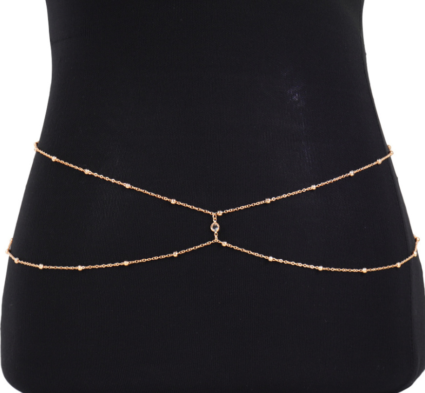 Correntes de barriga frisadas  - Body Jewelry Sale avaliação e preço