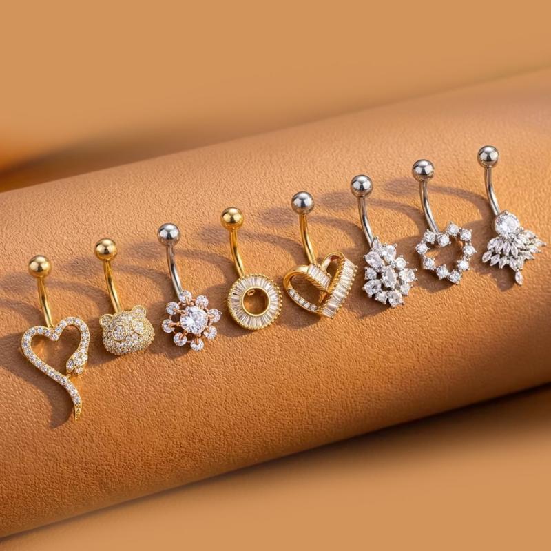 Piercings de Umbigo Borboleta  - Body Jewelry Barbell avaliação e preço