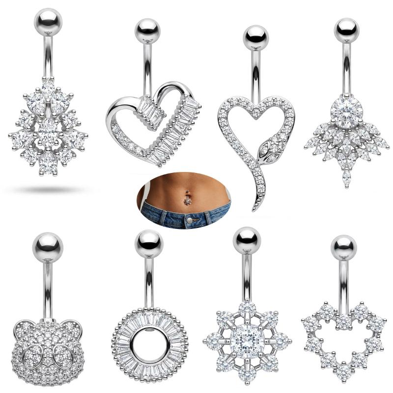 Piercings de Umbigo Borboleta  - Body Jewelry Barbell avaliação e preço