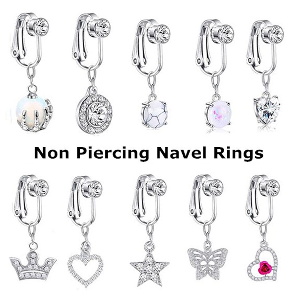 Anel de Umbigo Feminino da Mod - Body Jewelry And Piercing avaliação e preço