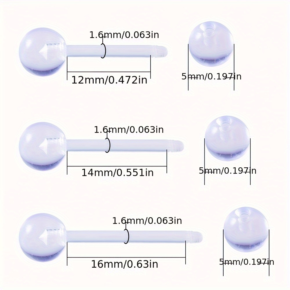 3 pçs/set (cada tamanho 1 pc)  - Body Jewelry In Store avaliação e preço