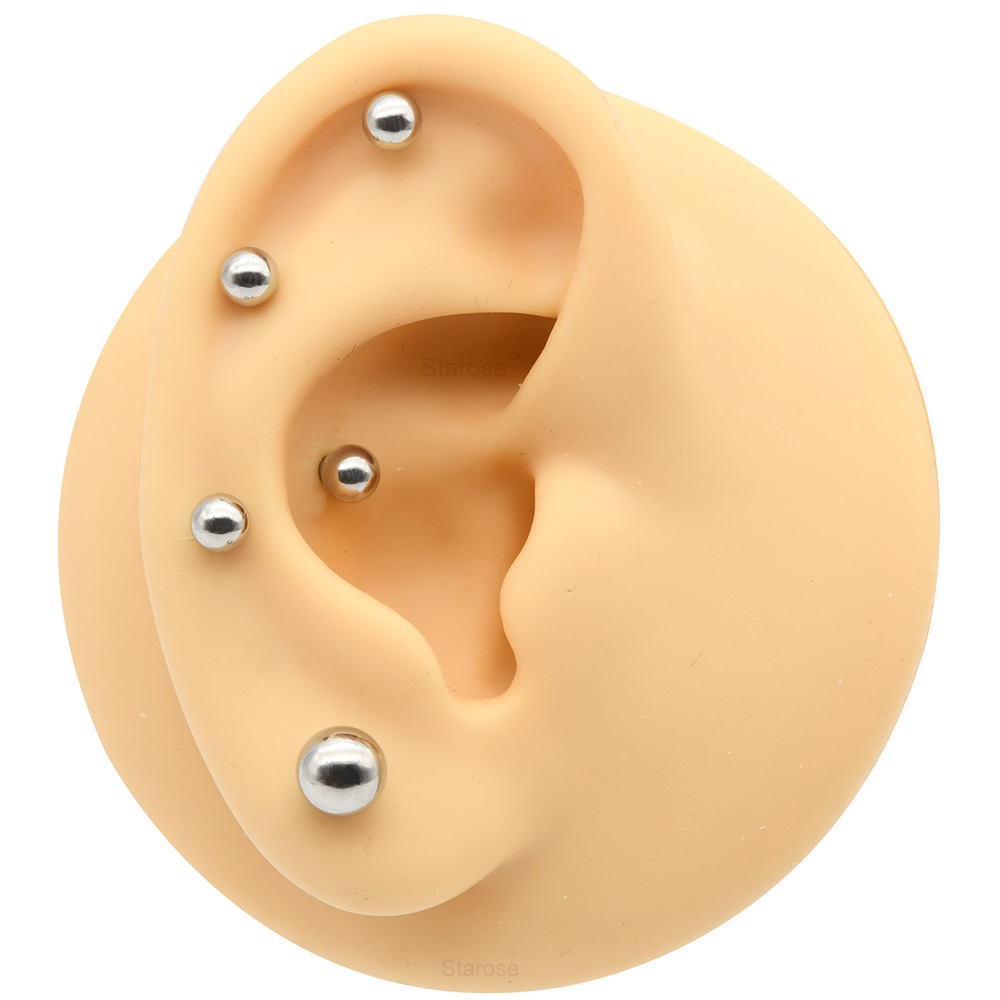 Piercing de barra reta de aço  - Body Jewelry Barbell avaliação e preço