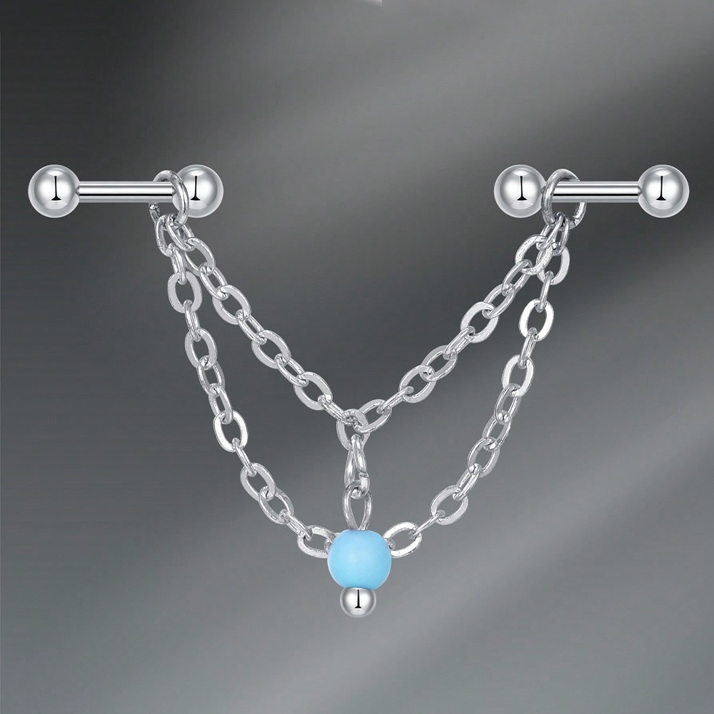 Piercing Industrial de Cartila - Body Jewelry Barbell avaliação e preço