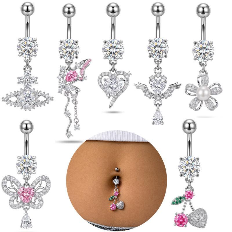 1 Peça Piercing de Umbigo Requ - Body Jewelry Barbell avaliação e preço