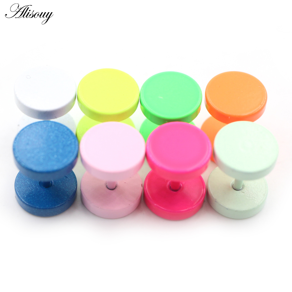 2 Peças Brinco de Pino Redondo - Body Jewelry Barbell avaliação e preço